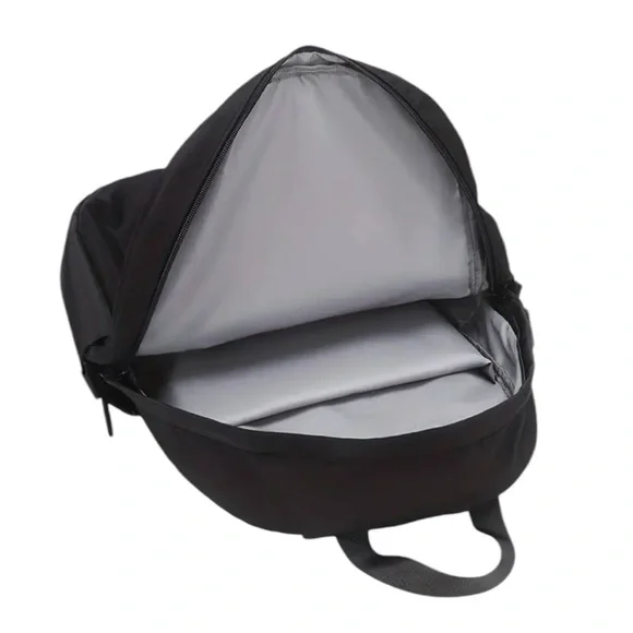 Unbranded Black Multi Pocket Unisex Backpack 14in. Laptop Bag - Picture 5 of 7